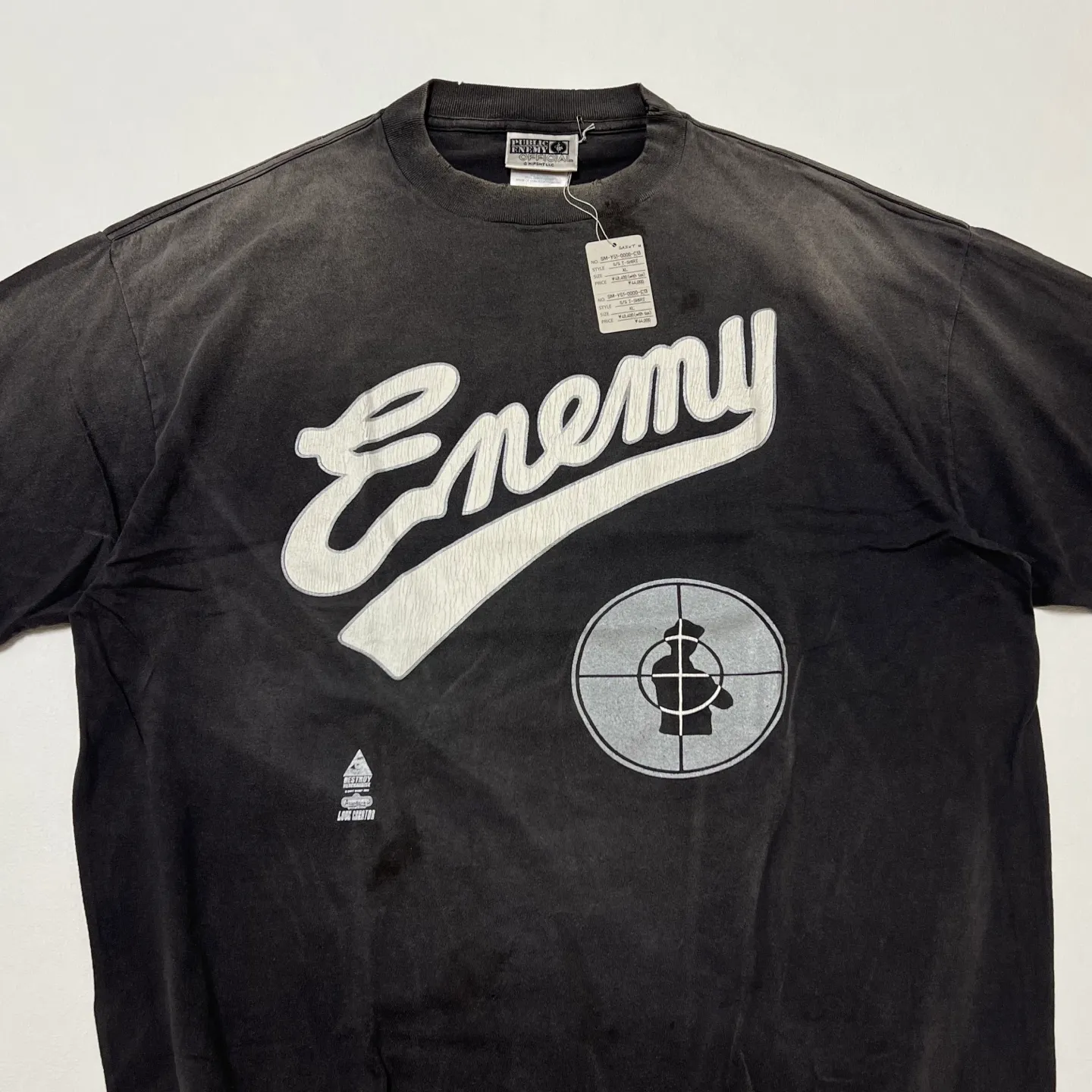 Public ENEMY Original co-branded main mark/wash mark/with little angel anti-counterfeiting mark